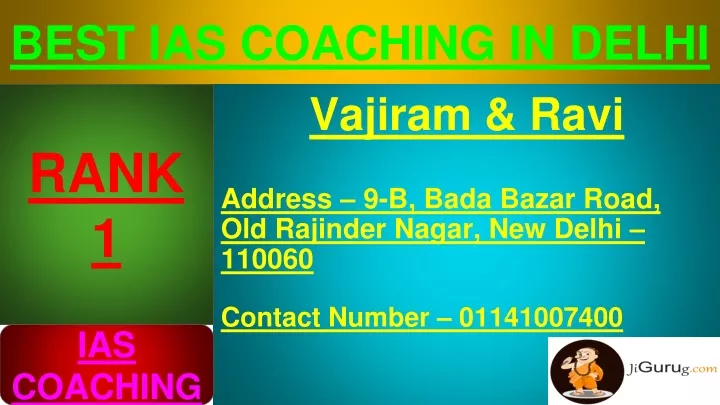 best ias coaching in delhi