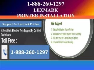 How to Install Lexmark Printer Driver on Windows 10