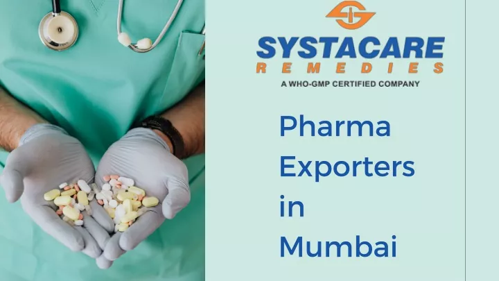 pharma exporters in mumbai