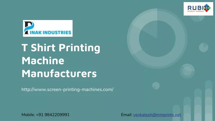 t shirt printing machine manufacturers