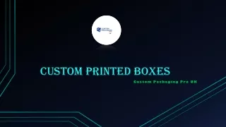 custom printed boxes