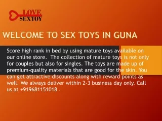 SEX TOYS IN GUNA