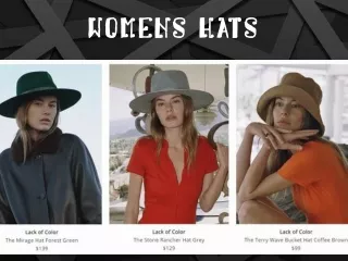 womens hats