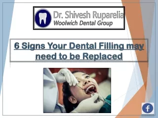 6 Signs Your Dental Filling may need to be Replaced
