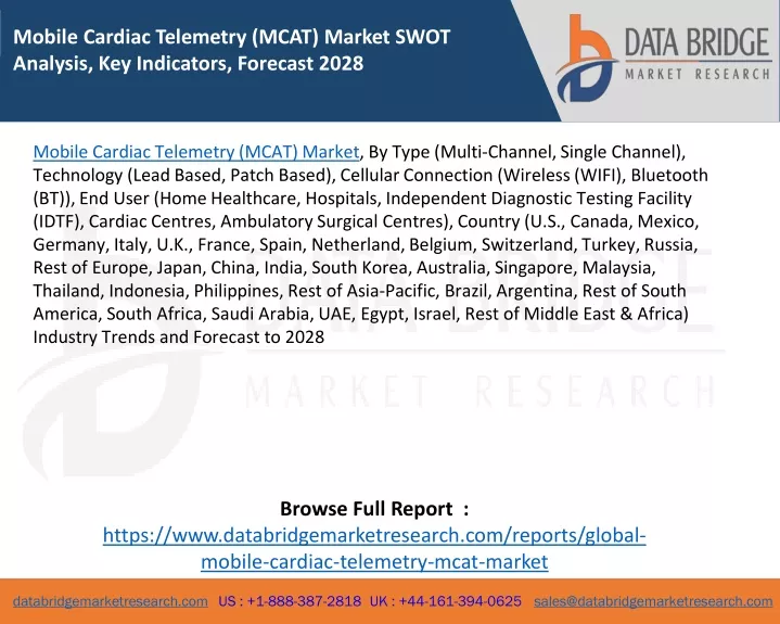 mobile cardiac telemetry mcat market swot
