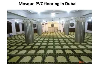 mosque pvc flooring in dubai
