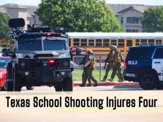 Texas school shooting injures four
