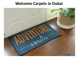 welcome carpets in dubai