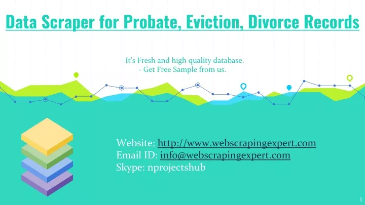 data scraper for probate eviction divorce records