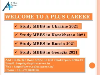 Study MBBS in Ukraine 2021