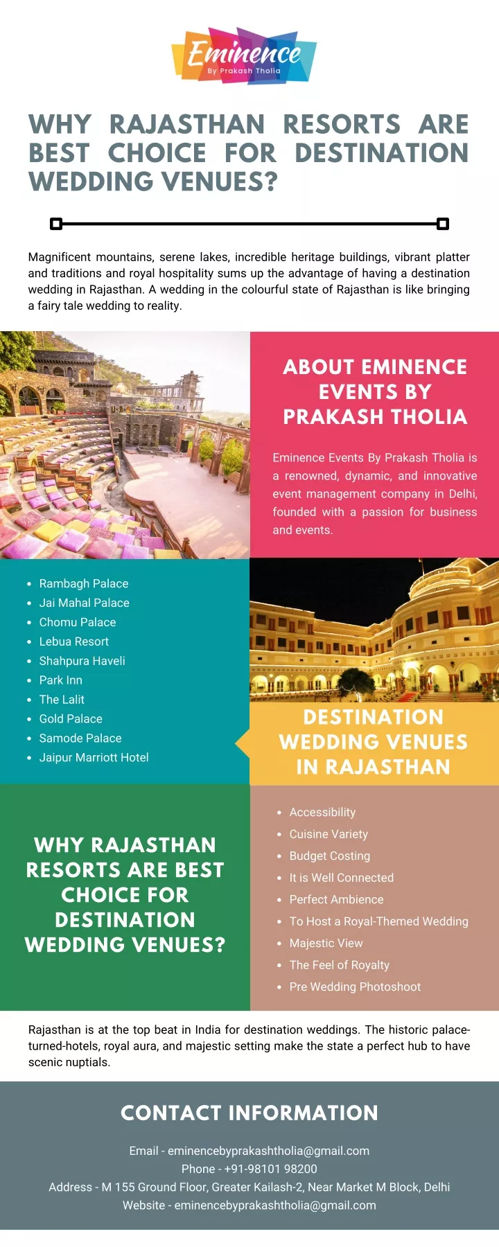 why rajasthan resorts are best choice