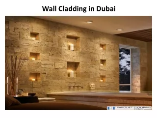 wall cladding in dubai