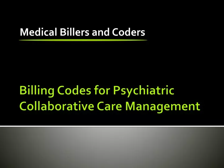 medical billers and coders