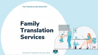 the translation industry