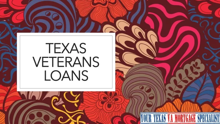 texas veterans loans