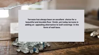 Get the best Terrazzo Design and Terrazzo Details from Brad Hedges