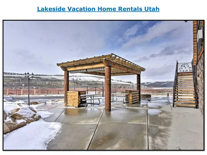 lakeside vacation home rentals utah