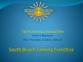 Tips for Owning Spray Tan Franchise
