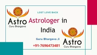 Get My True Love Back By Astrologer Guru Bhargava Ji - India