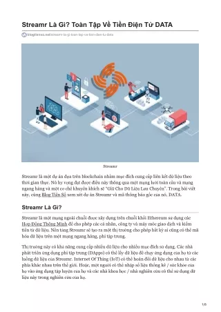 streamr l g to n t p v ti n i n t data