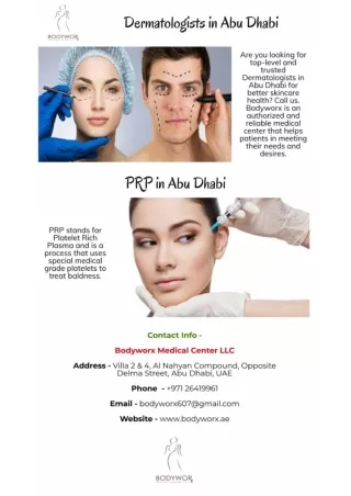 Dermatologists in Abu Dhabi