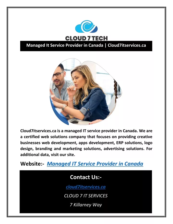 managed it service provider in canada