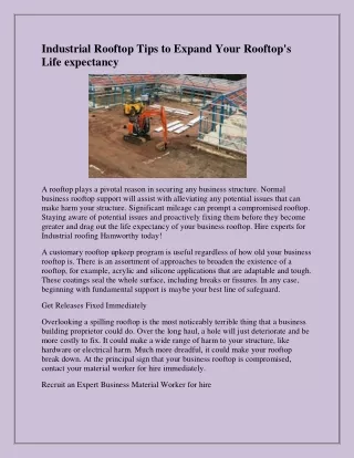 industrial rooftop tips to expand your rooftop