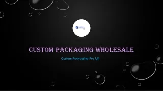 custom packaging wholesale