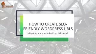 how to create seo friendly wordpress urls