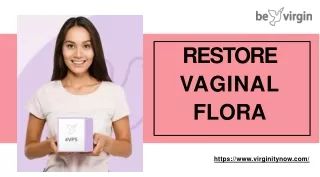 Buy Restore Vaginal Flora at BeVirgin