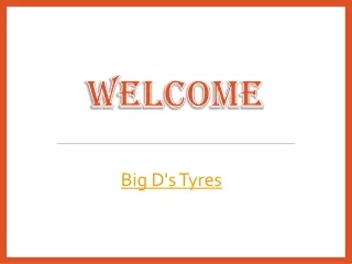 welcome