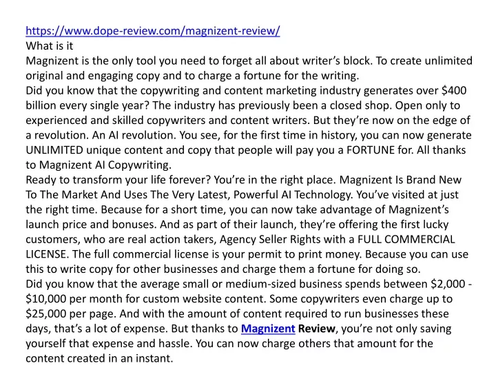 https www dope review com magnizent review what