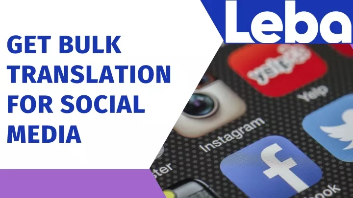 get bulk translation for social media