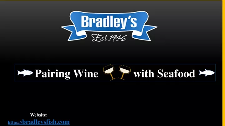 pairing wine with seafood