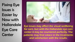 Fixing Eye Issues Is Easier By Now with Hallandale Eye Care Center