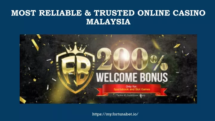 most reliable trusted online casino malaysia