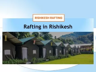 Rafting in Rishikesh