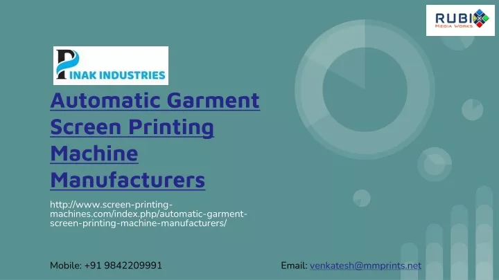 automatic garment screen printing machine