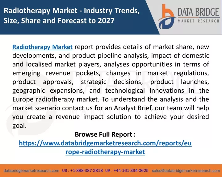 radiotherapy market industry trends size share