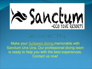 Best Sulawesi Diving