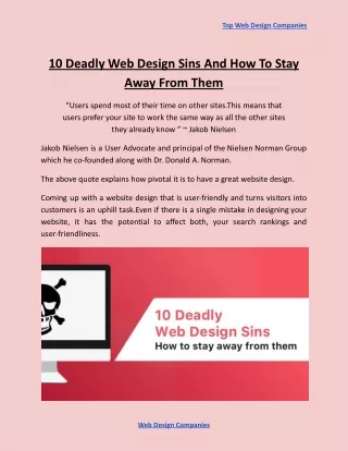 top web design companies