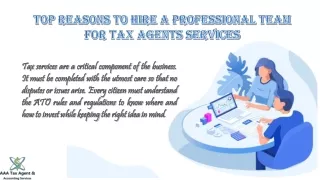 Tax Agents Services Ropes crossing
