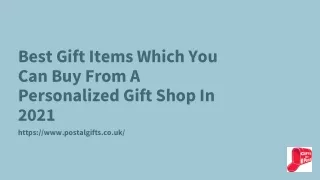 Best Gift Items Which You Can Buy From A Personalized Gift Shop In 2021
