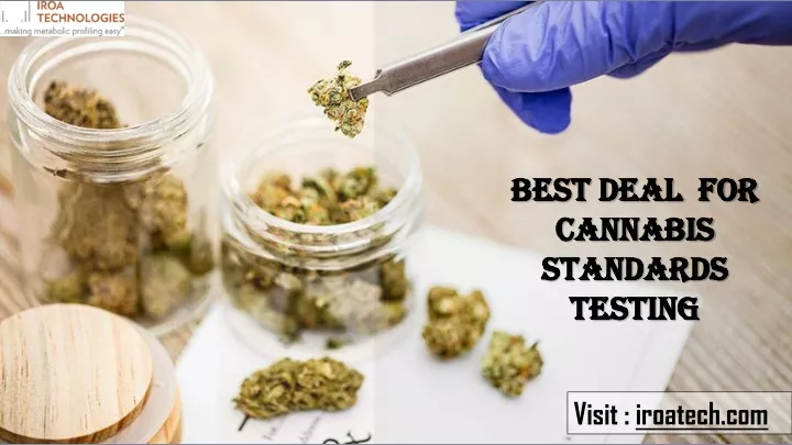 best deal for cannabis standards testing