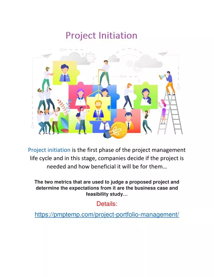project initiation is the first phase