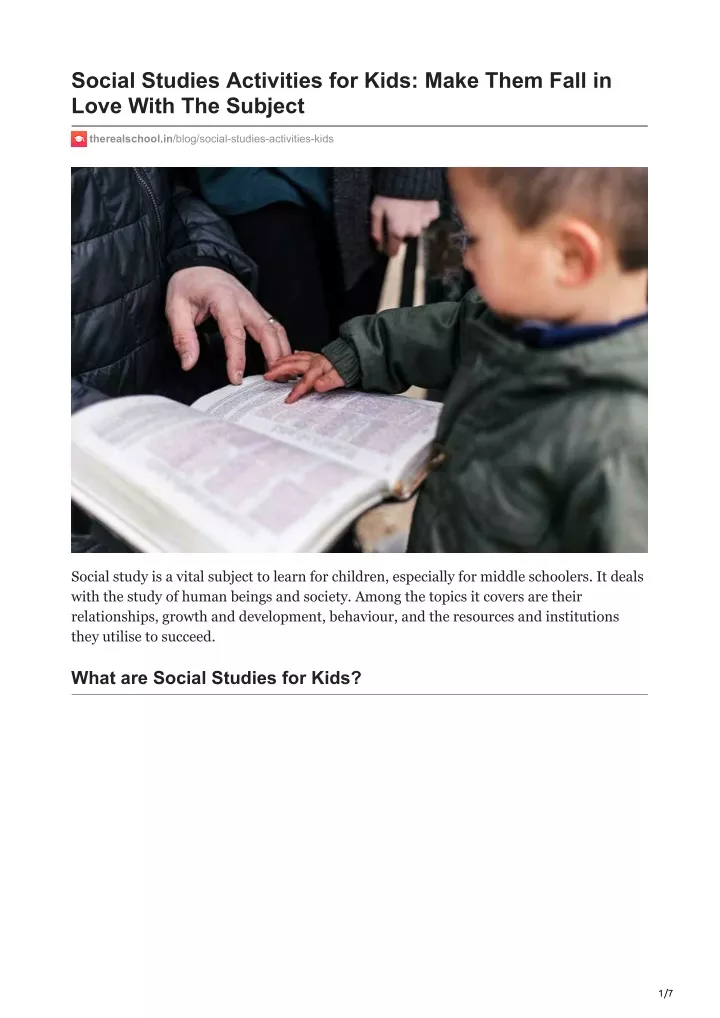 social studies activities for kids make them fall