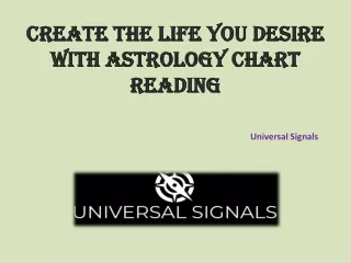create the life you desire with astrology chart reading