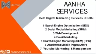 Best Digital Marketing Services Delhi - Aanha