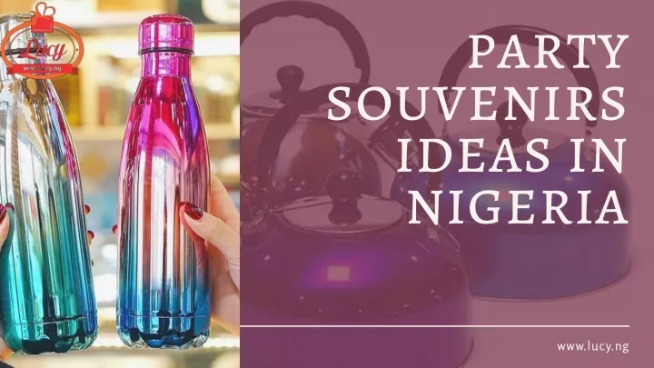 party souvenirs ideas in nigeria