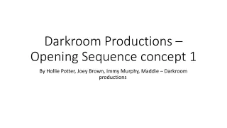 Darkroom Productions